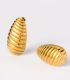 Aretes gold textured 1