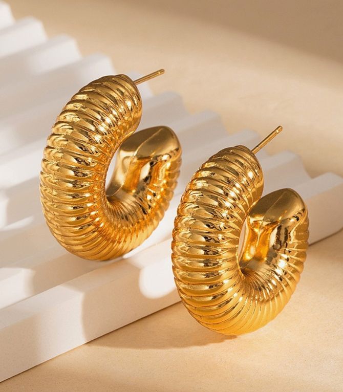 Aretes c shaped bamboo