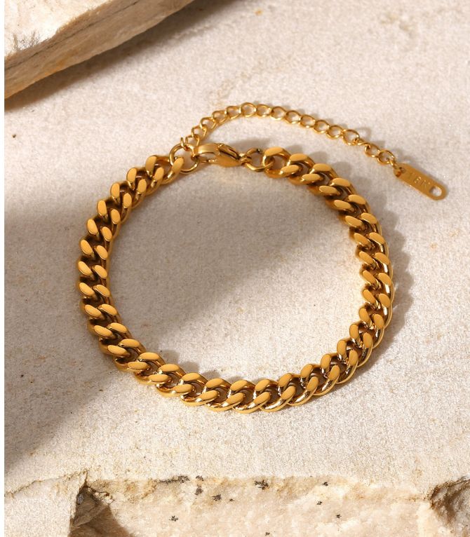 Brazalete cuban chain