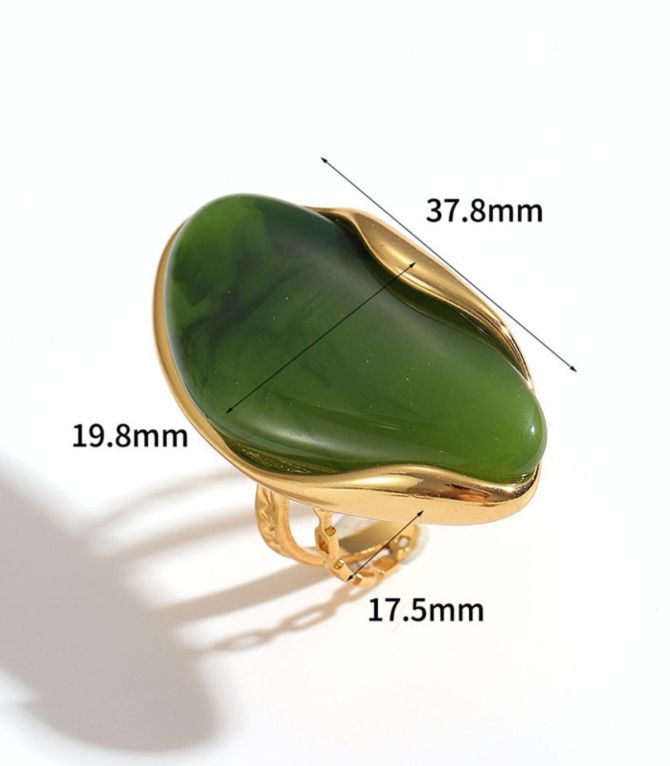 Anillo green irregular