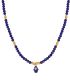 Collar blue palm eye beaded