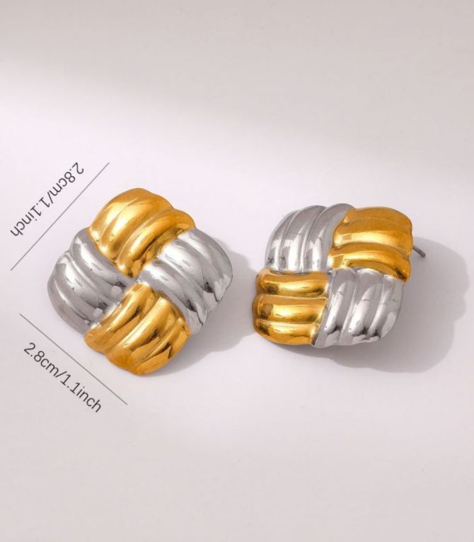 Aretes square bicolor