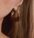 Aretes amber resin