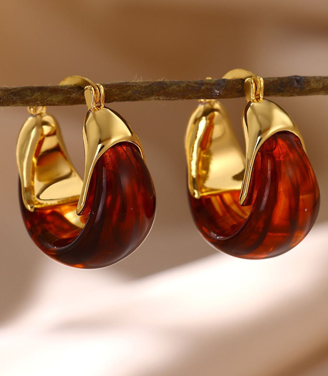 Aretes Amber 18K