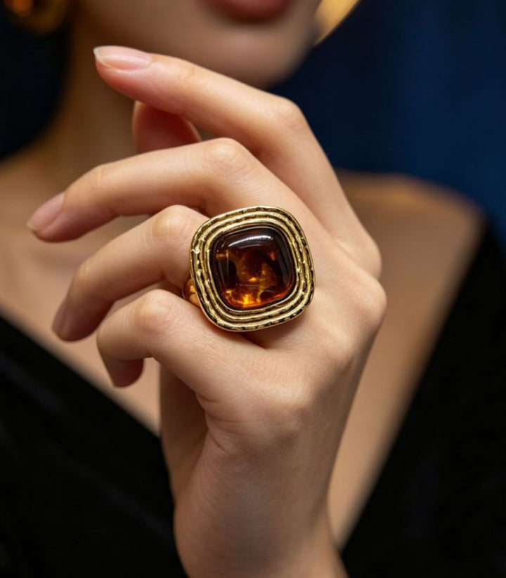 Anillos Maxi Amber