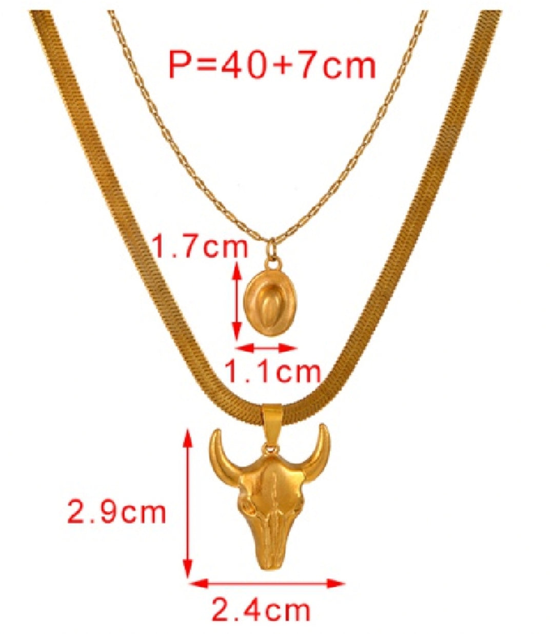 Collar Bull Head