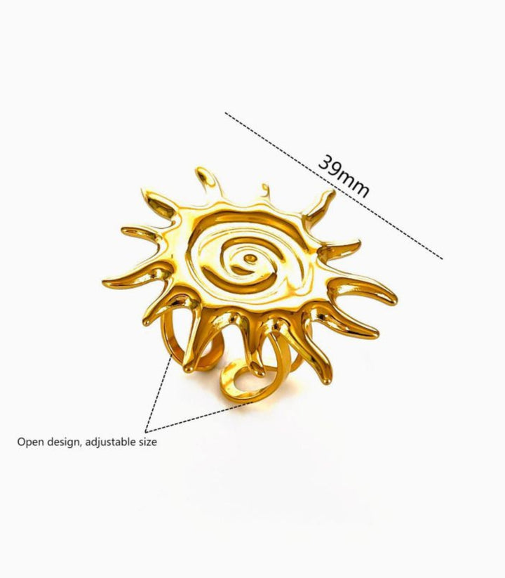Anillo sol #7