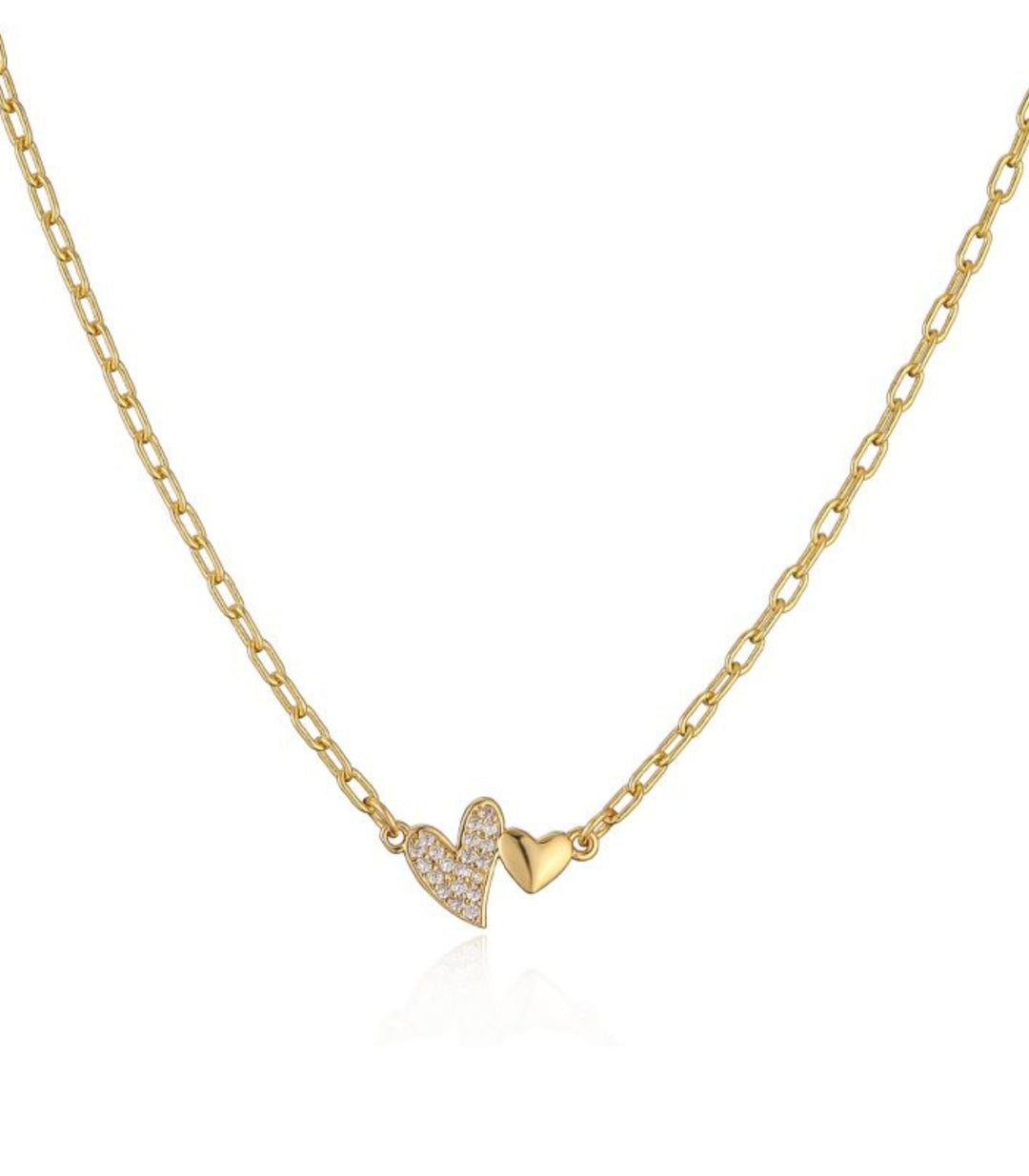 Collar Gold Diamond Love
