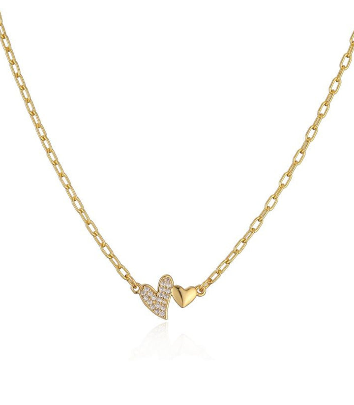 Collar Gold Diamond Love
