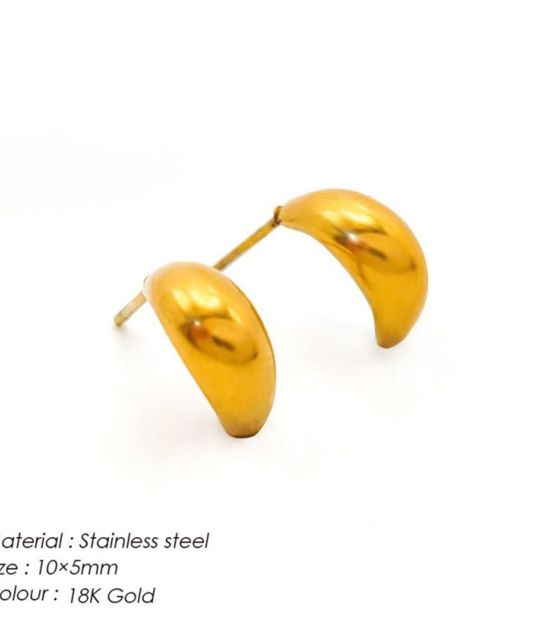 Aretes Geometric 18K