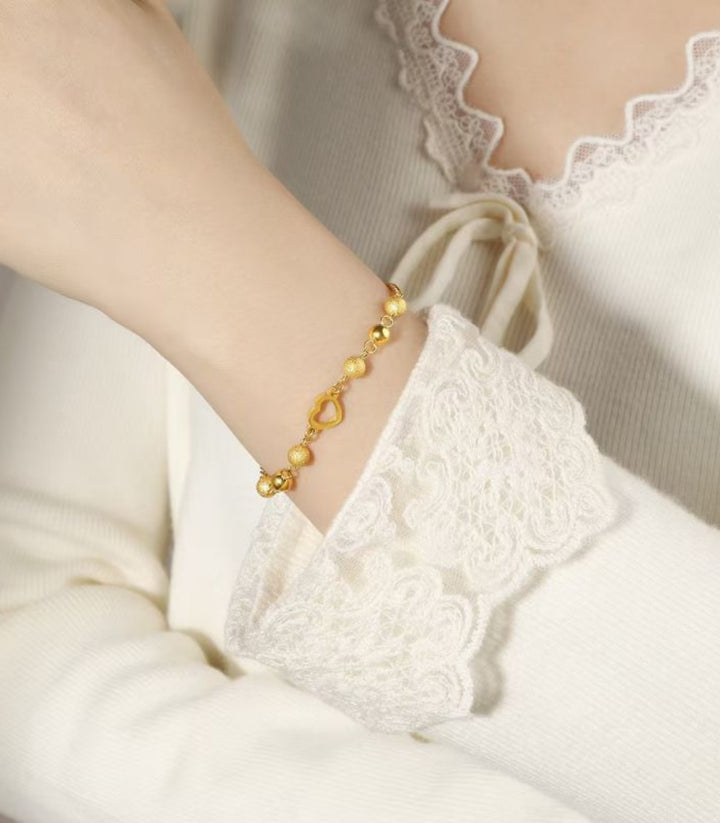 Brazalete Hollow Heart Shape