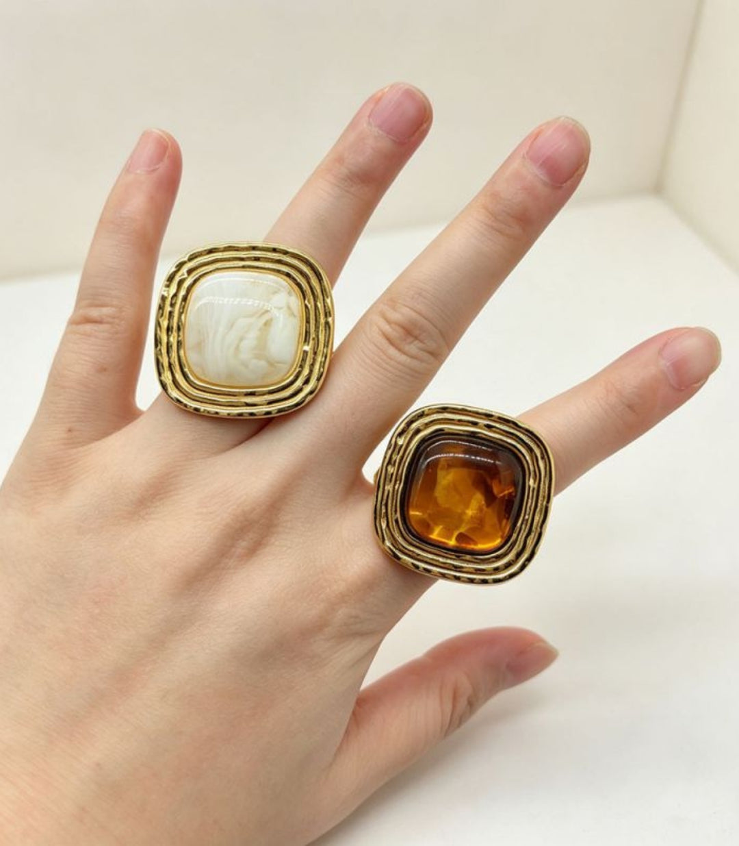 Anillos Maxi Amber