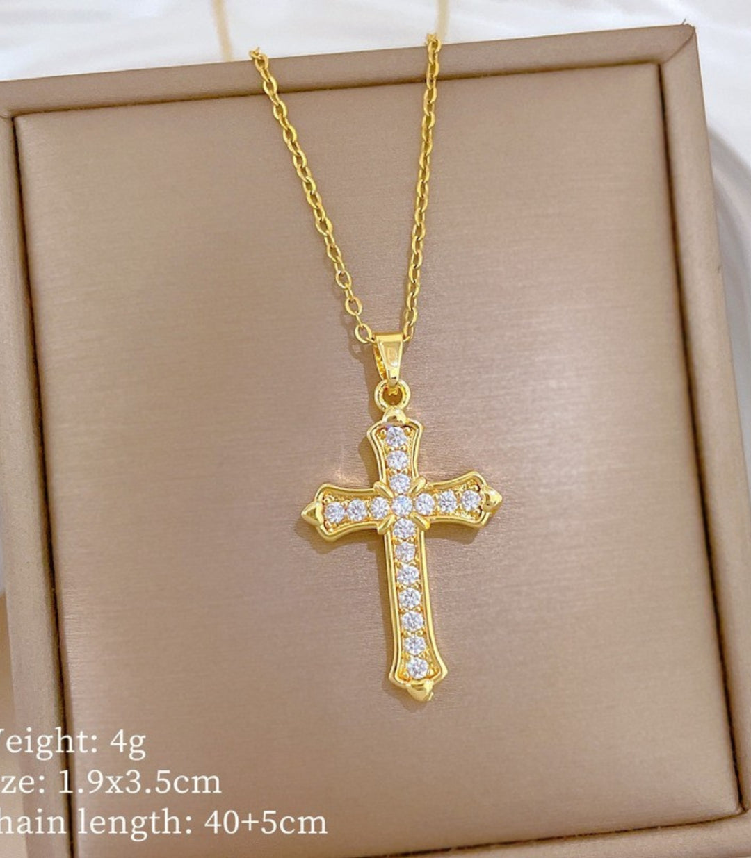 Collar Diamond Cross