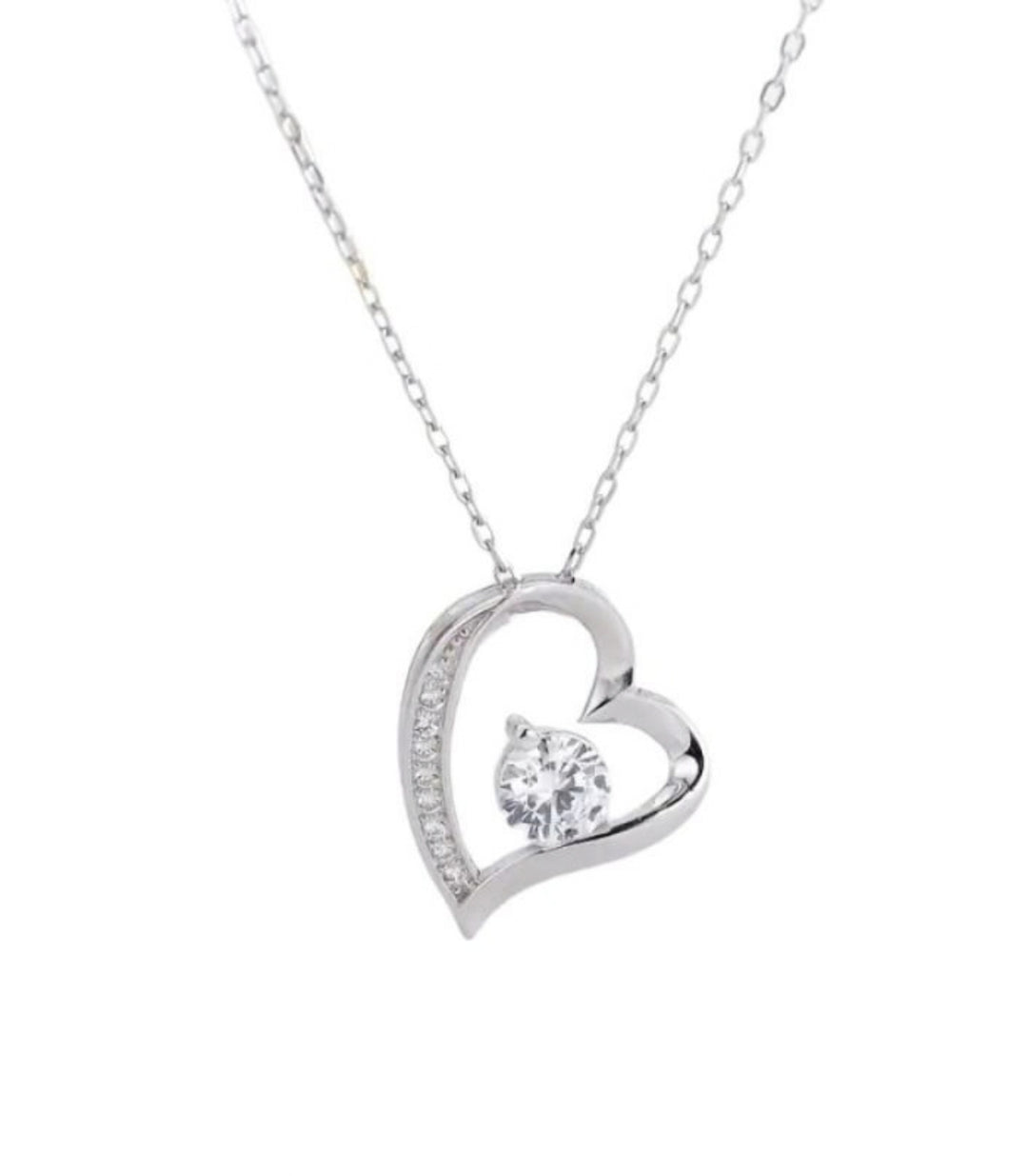 Collar Diamond Heart Love