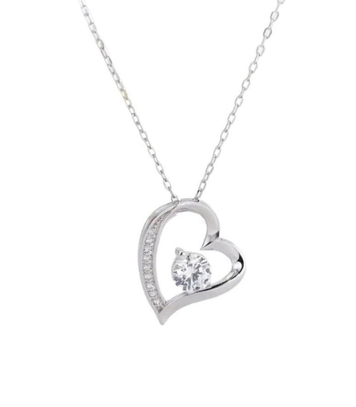 Collar Diamond Heart Love