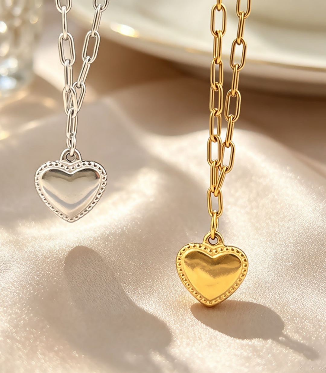 Collar Corazón Dorado