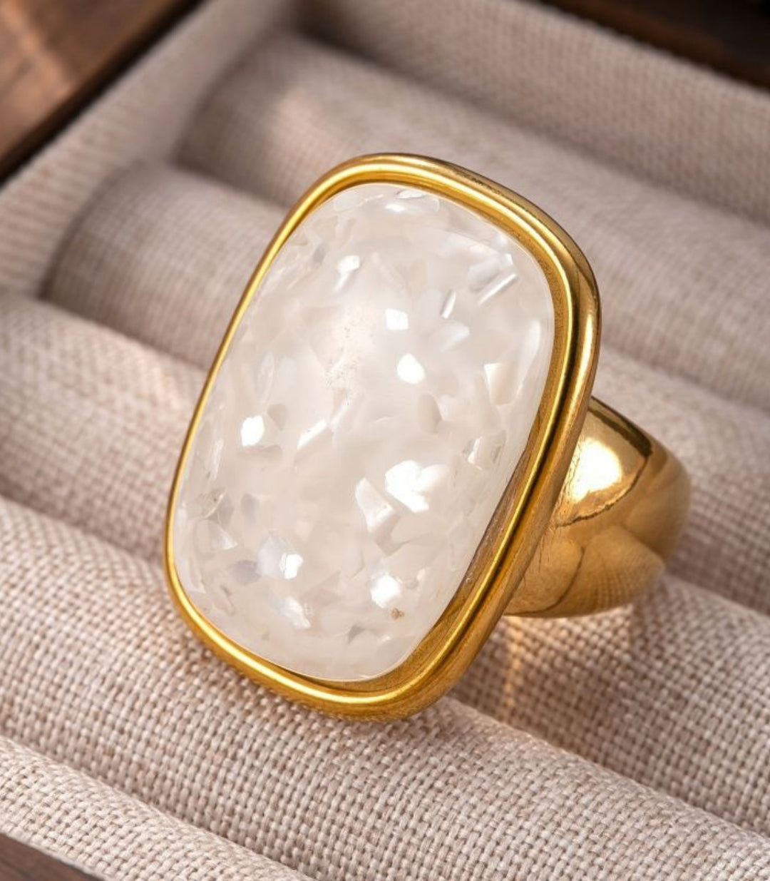 Anillo Maxi Synthetic Gemstones 8