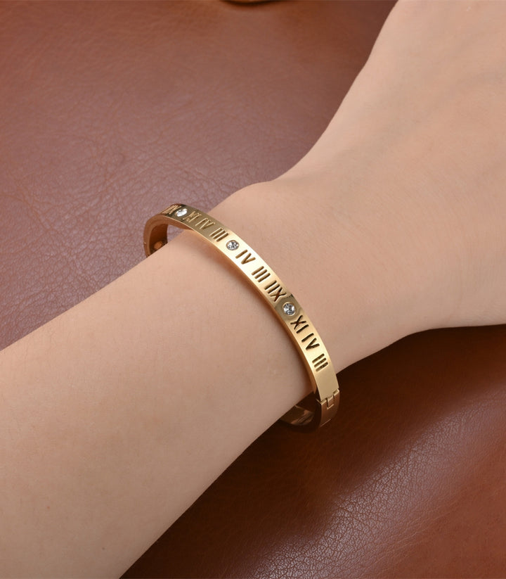Brazalete Romano con Zirconias