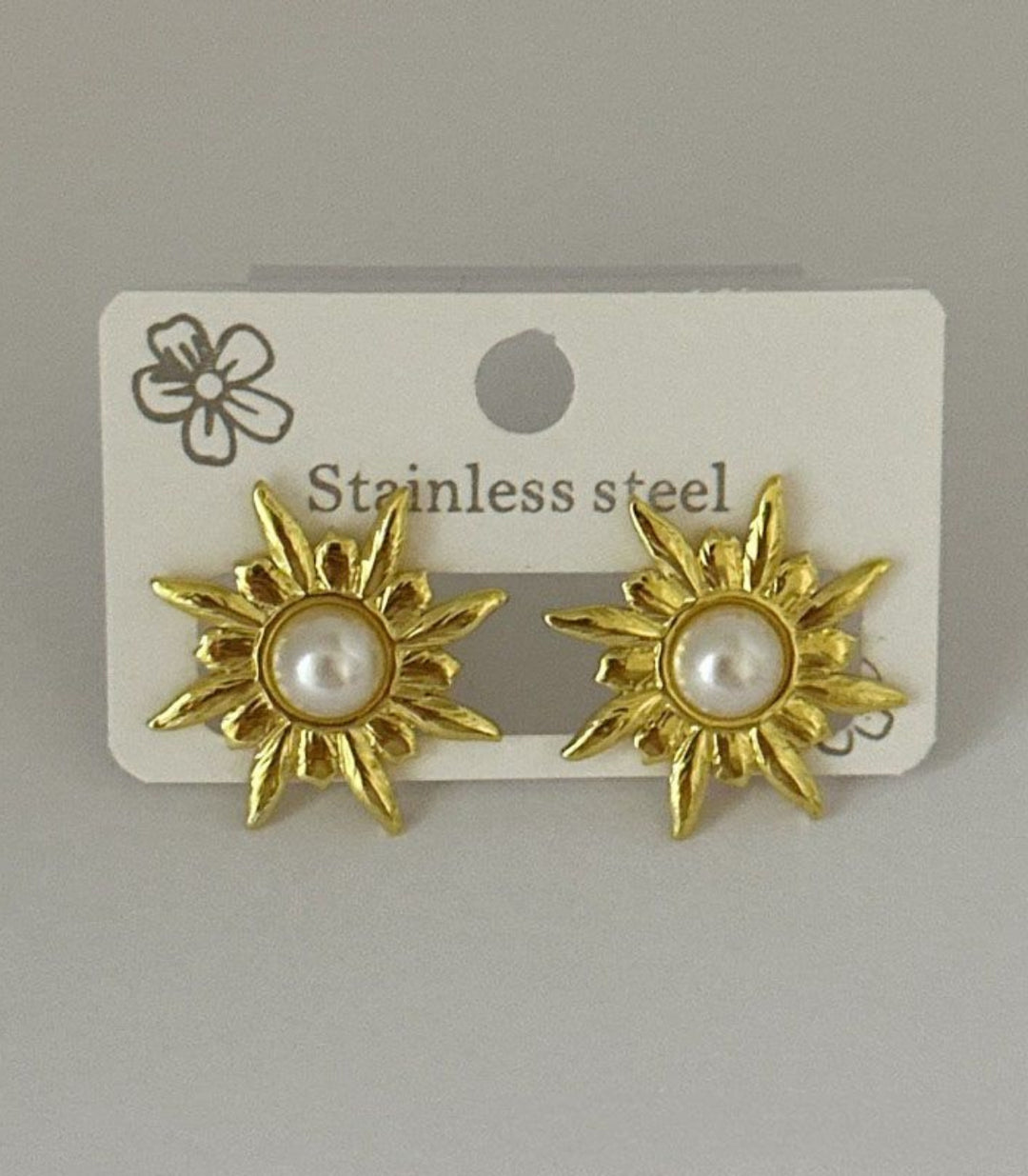 Aretes Sun Pearl