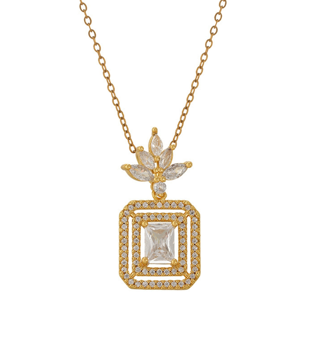 Collar con zirconias