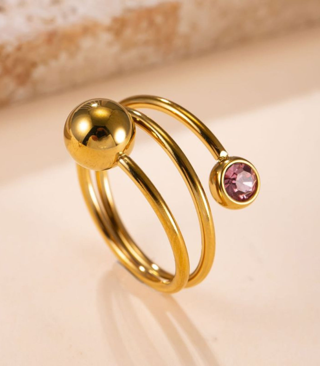 Anillo Multi Layer Spiral #8