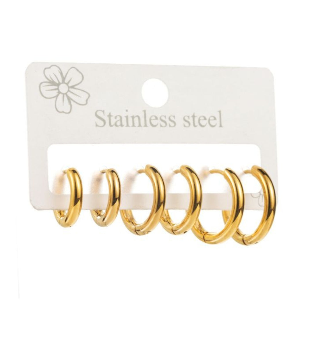 Aretes Set Dorado