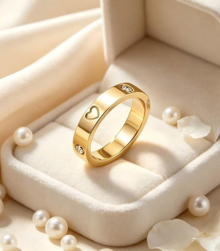 Anillo Diamond Heart #8