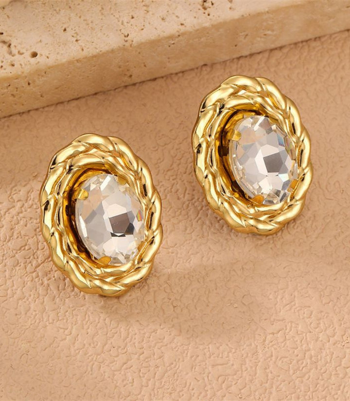 Aretes Zircon Oval