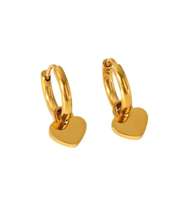 Aretes heart shaped