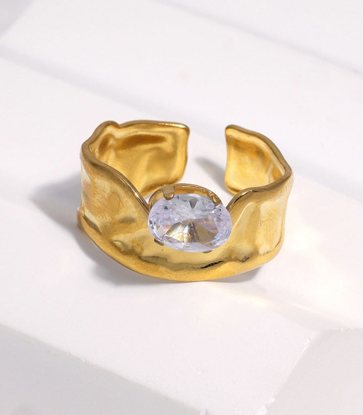 Anillo Irregular zirconia
