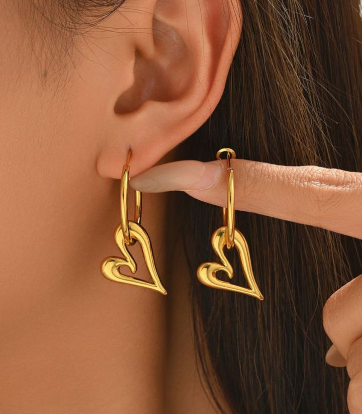 Aretes Corazón