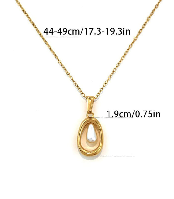 Collar Teardrop Pearl