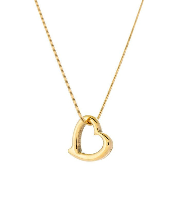 Collar Hollow Heart