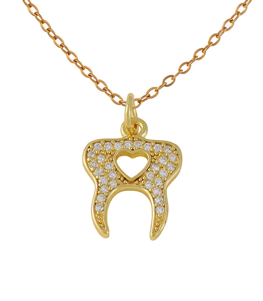 Collar tooth heart