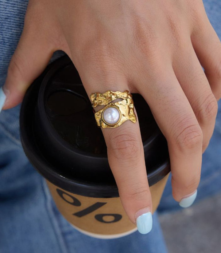 Anillo Ajustable Perla