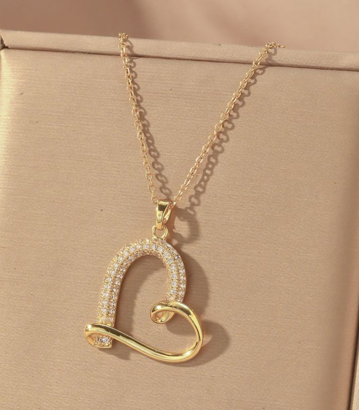 Collar Corazón Dorado