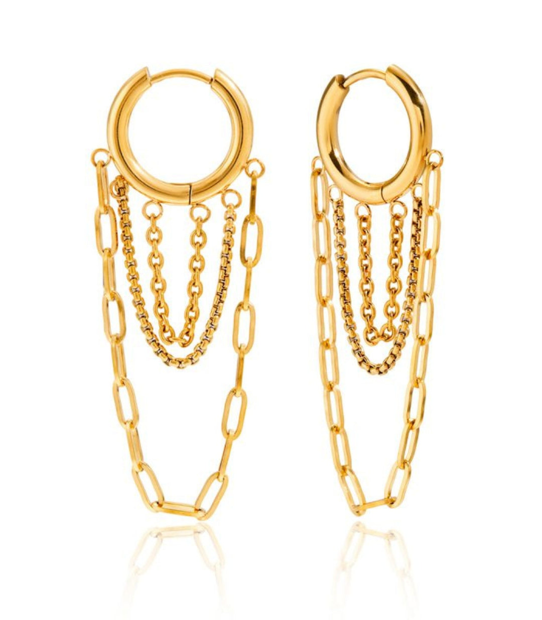 Aretes tassel hoop