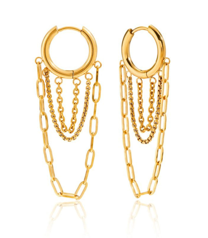 Aretes tassel hoop