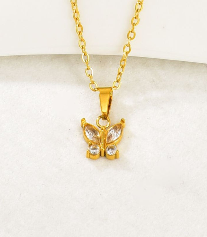 Collar mariposa