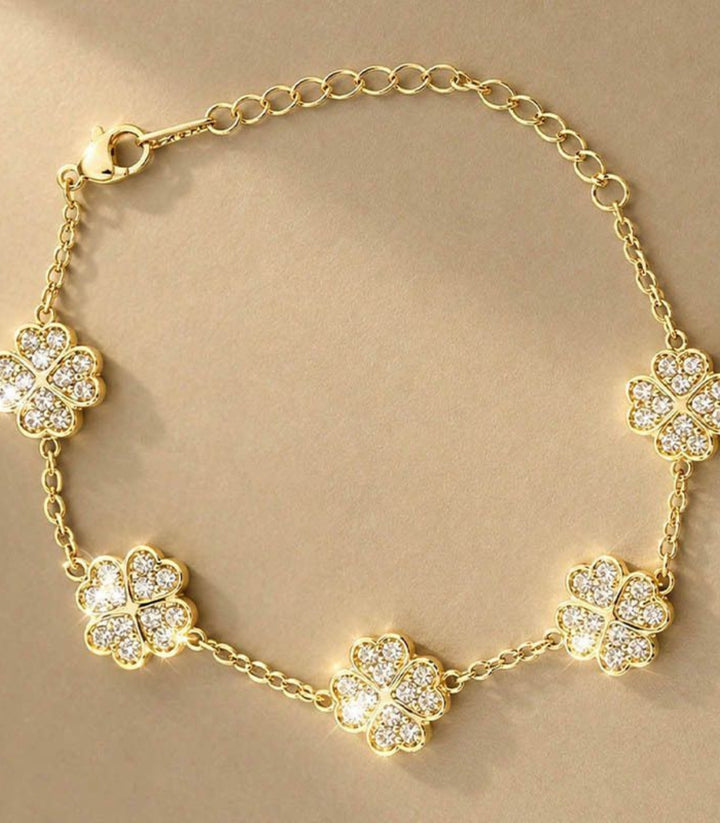 Brazalete Diamond Clover