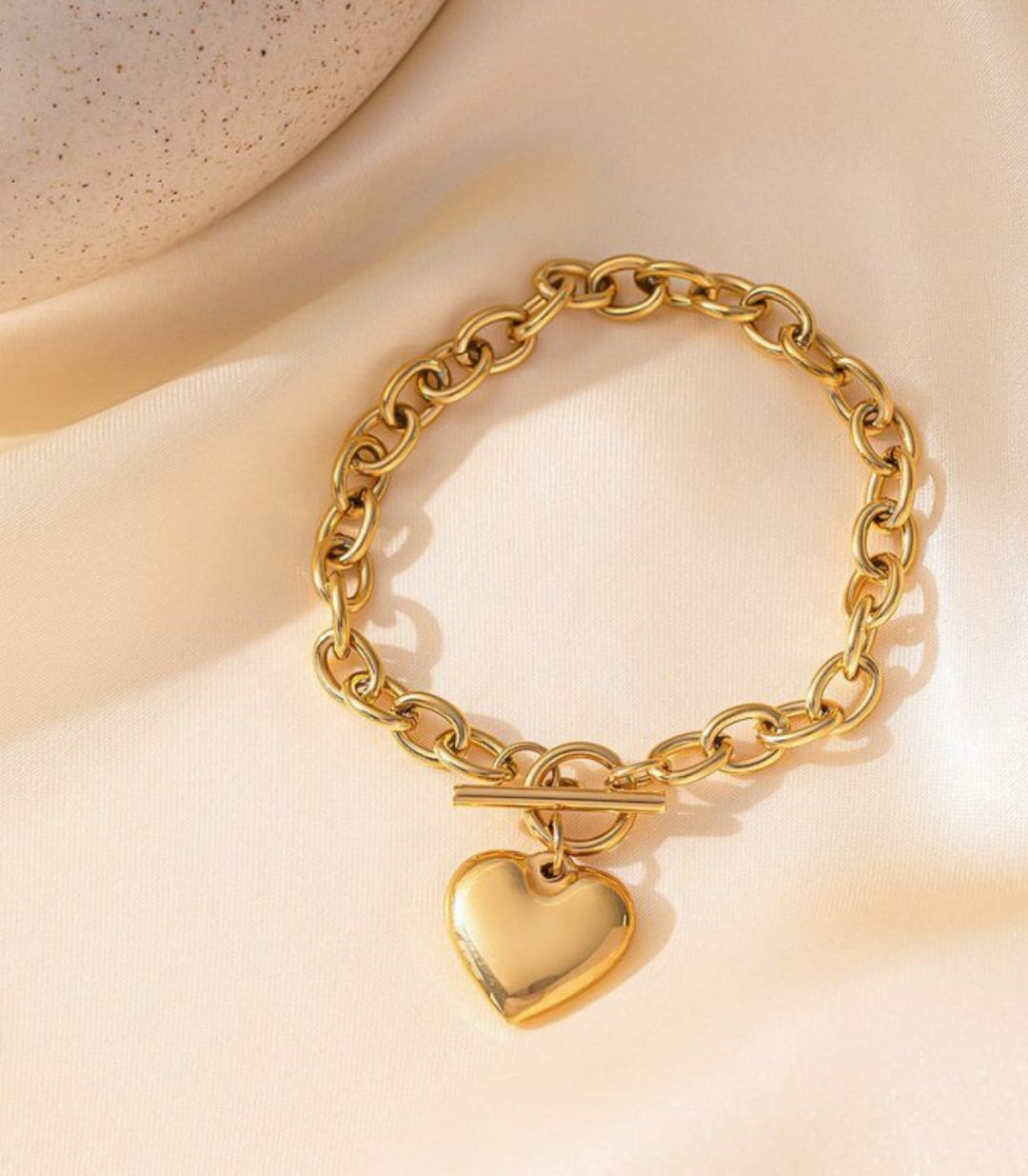 Brazalete Buckle Heart