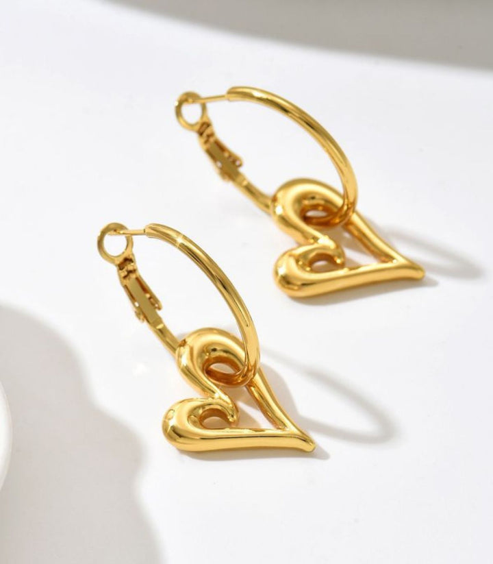Aretes Corazón