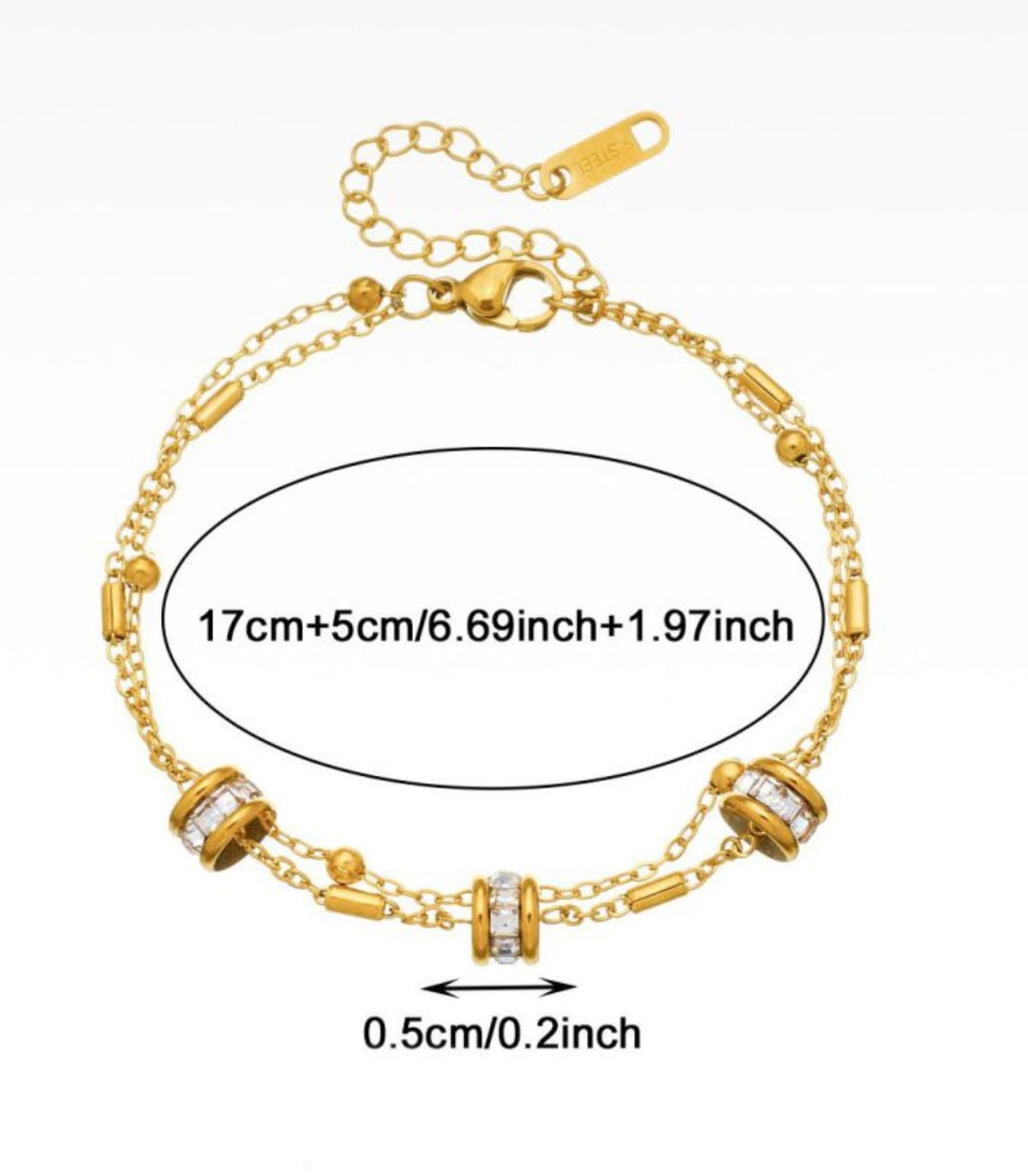 Brazalete Diamond Multilayer