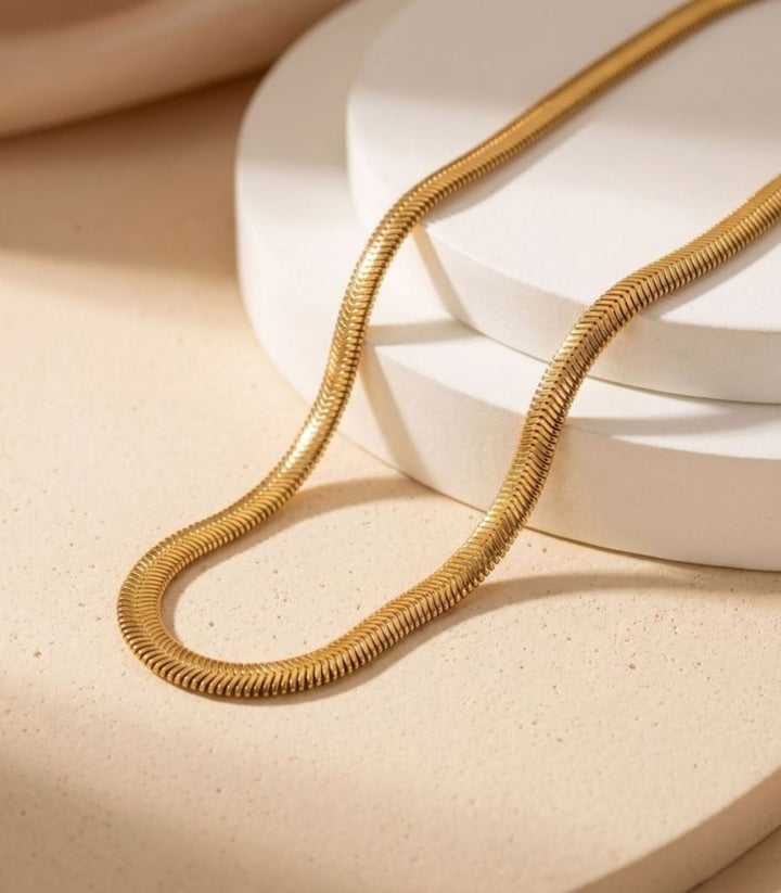 Collar Snake Chain 18k