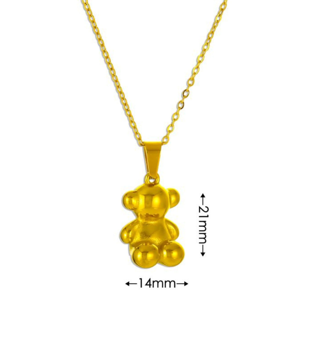 Collar Oso Dorado