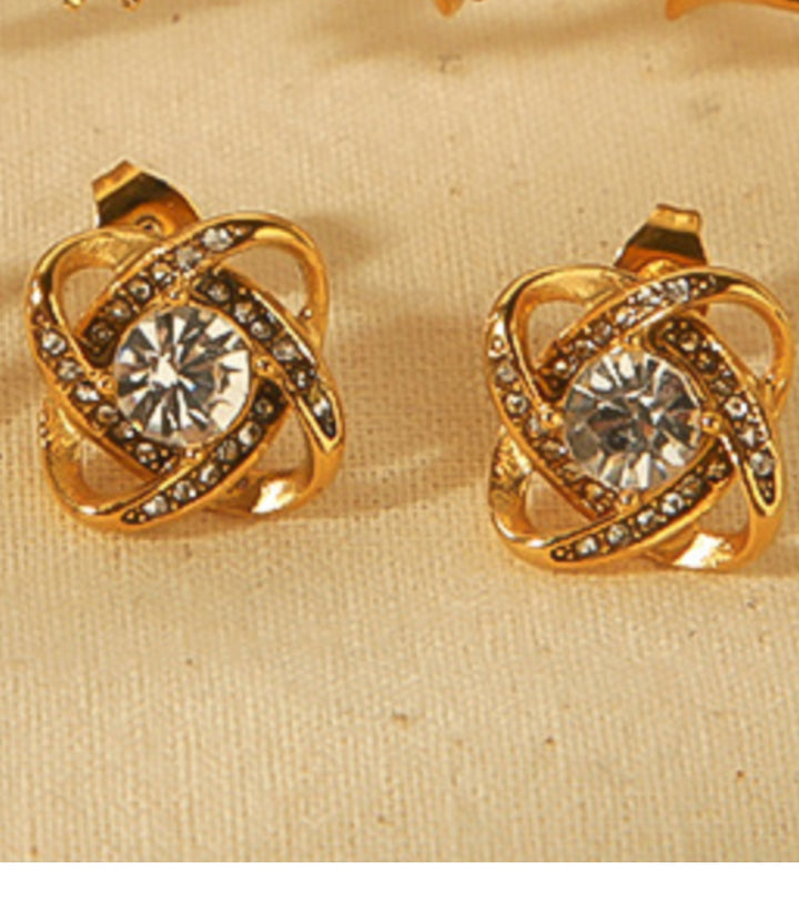 Aretes Diamond Encrusted
