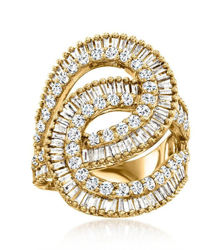 Anillo Gold Zircon Luxury 6