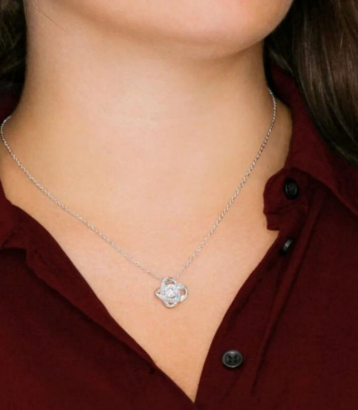 Collar Silver Diamond Wrap Clover