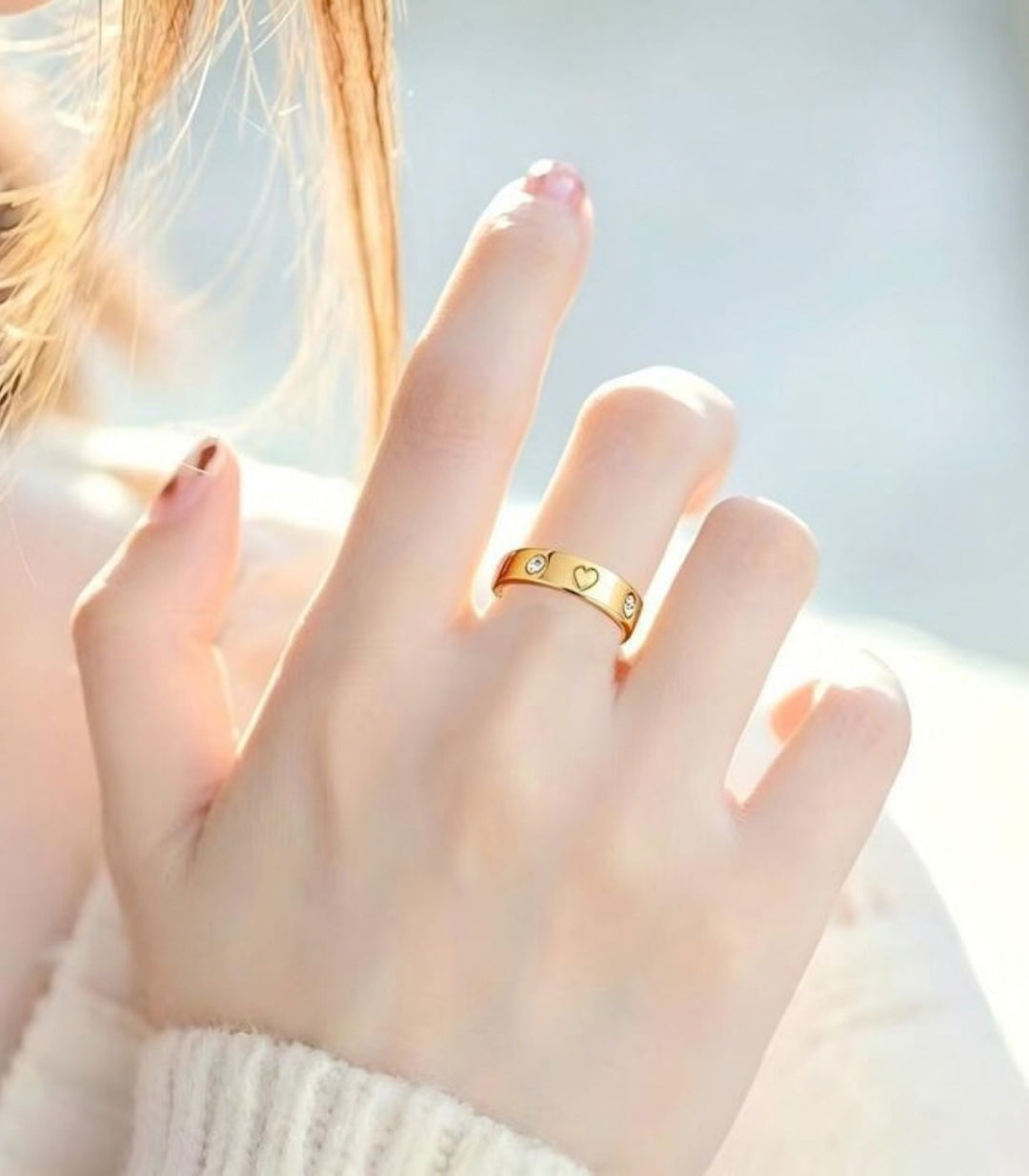 Anillo Diamond Heart #7