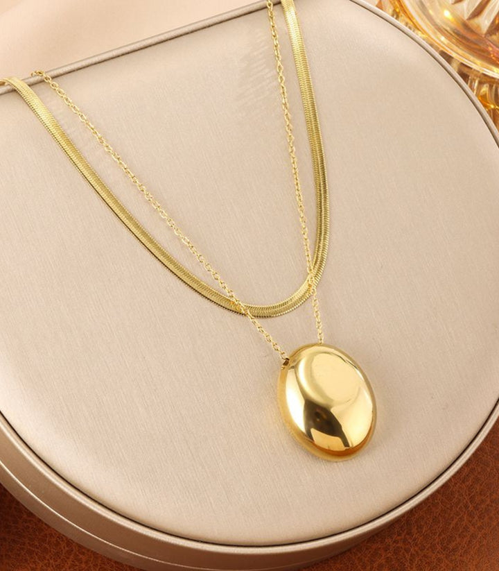 Collar Doble Oval